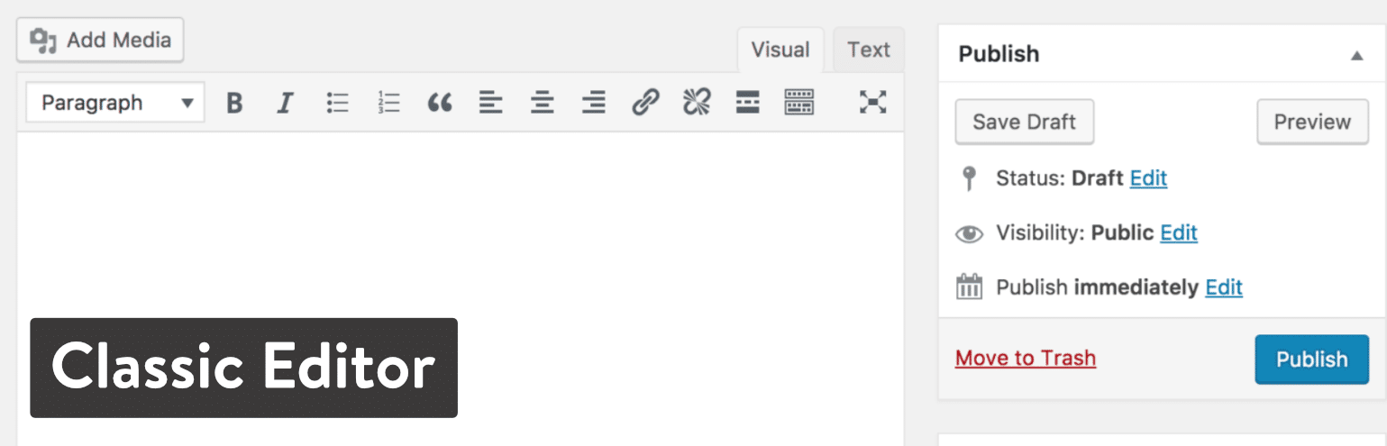 Gutenberg WordPress Editor